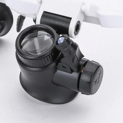 Davy | LED Magnifying Glasses with Adjustable Lenses