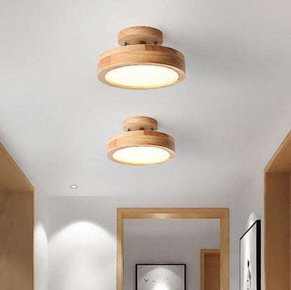 Davy LED Round Ceiling Lamp | Nordic Design | Semi-Flush Mounting | Economic Indoor Lighting