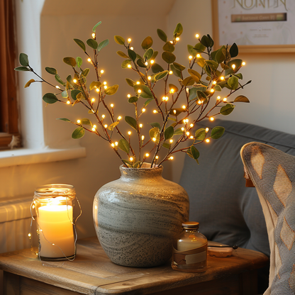 Davy | LED String Lights Olive Branch