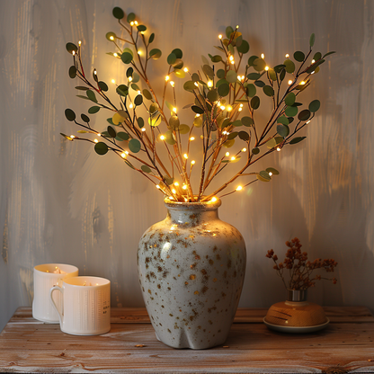 Davy | LED String Lights Olive Branch