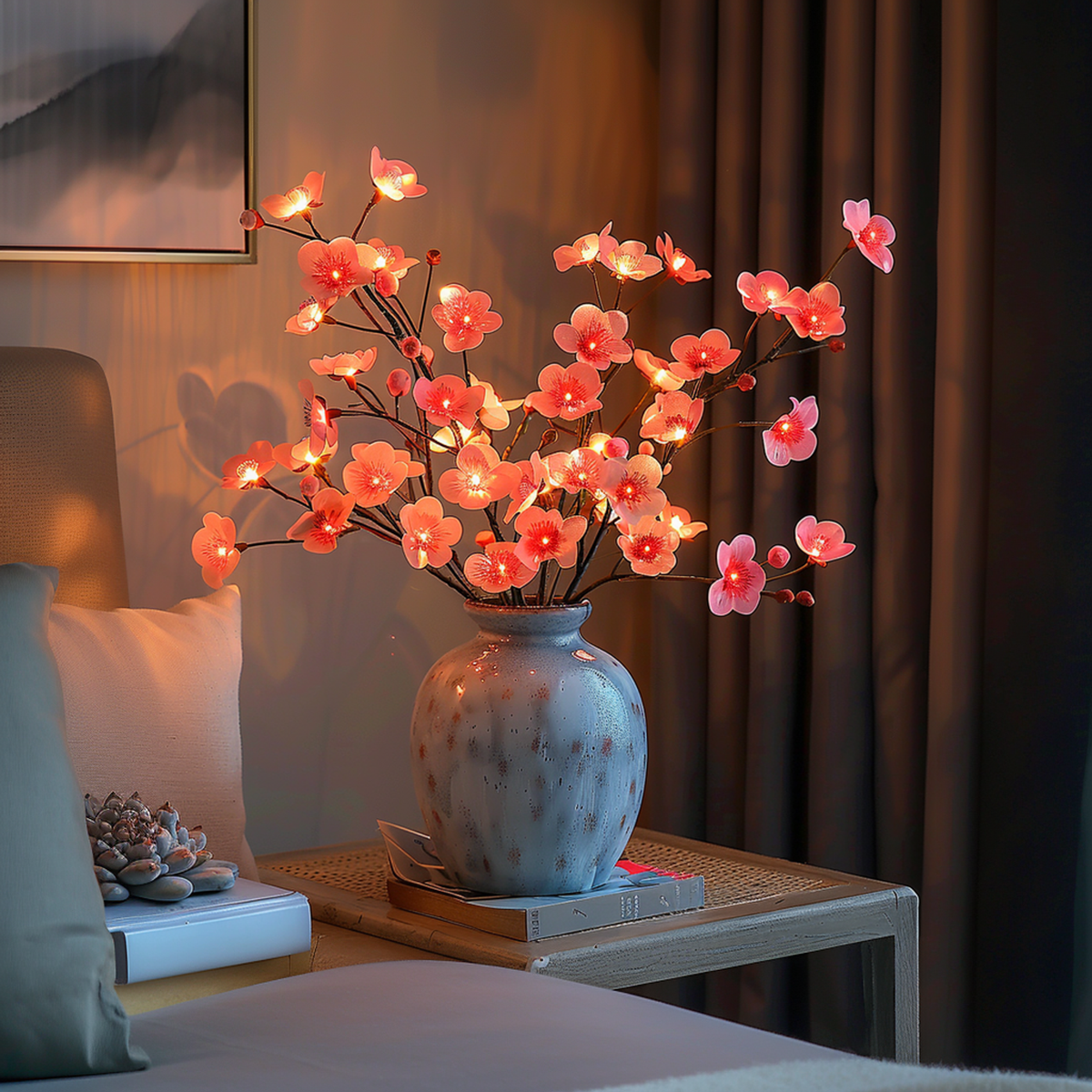 Davy | LED String Lights Olive Branch