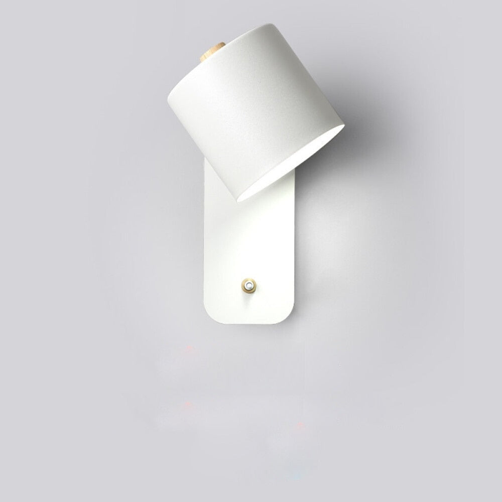 Davy | Modern Metal Sconce with Integrated Switch