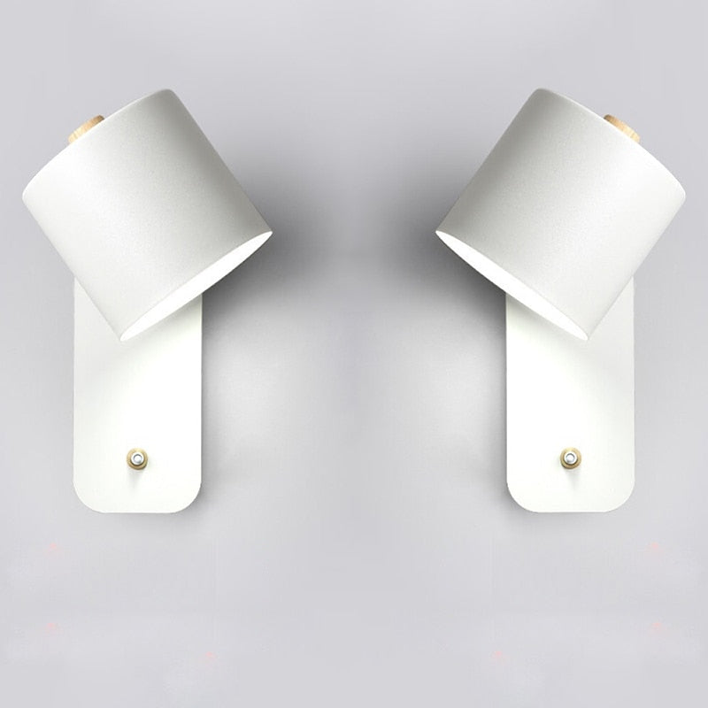 Davy | Modern Metal Sconce with Integrated Switch