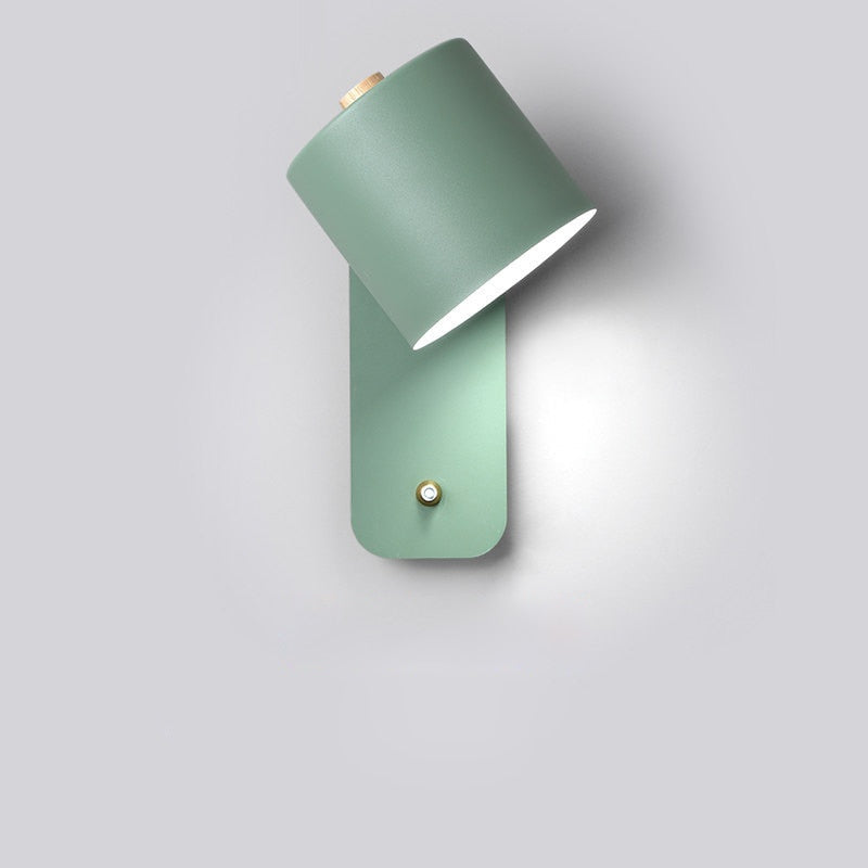 Davy | Modern Metal Sconce with Integrated Switch