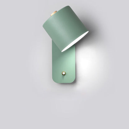 Davy | Modern Metal Sconce with Integrated Switch