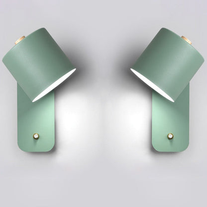 Davy | Modern Metal Sconce with Integrated Switch