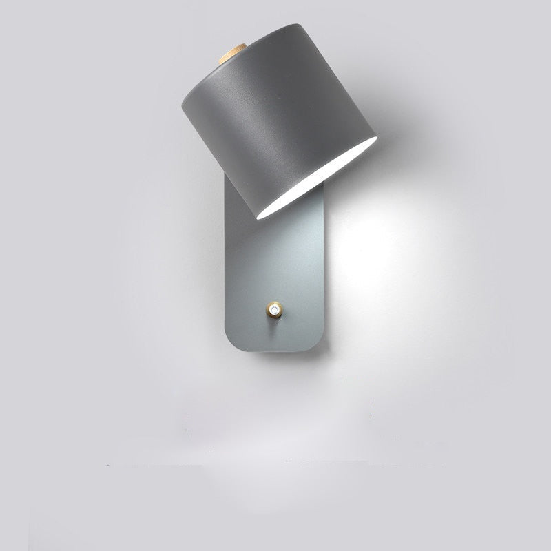 Davy | Modern Metal Sconce with Integrated Switch