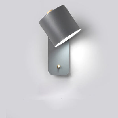 Davy | Modern Metal Sconce with Integrated Switch