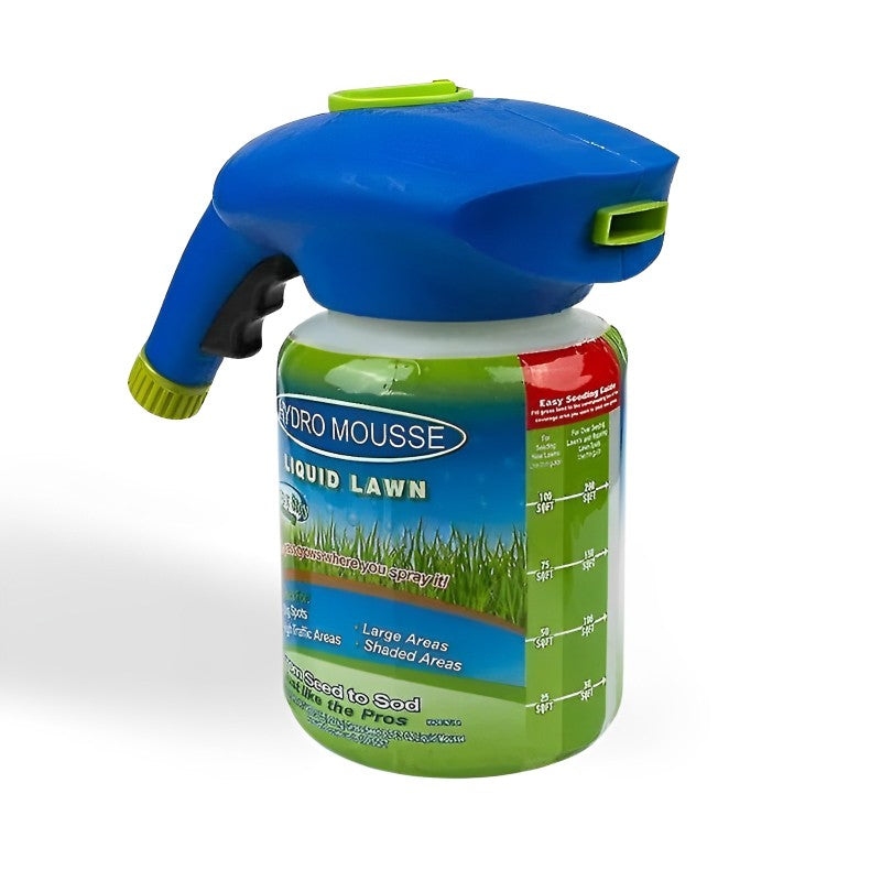 Davy | Liquid Lawn Hydro Mousse Spray On Grass Seed | Easy Application for Patchy Lawns & High-Traffic Areas