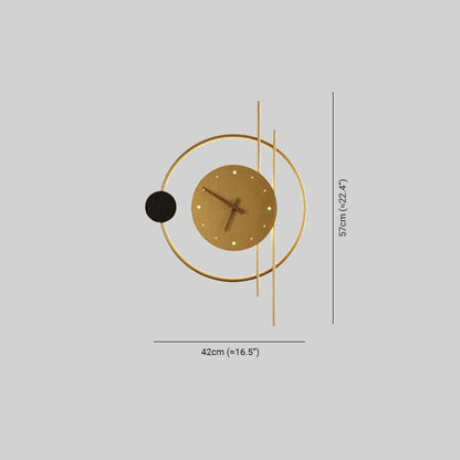 Davy | LumiClock - Modern LED Wall Clock for Stylish Lighting