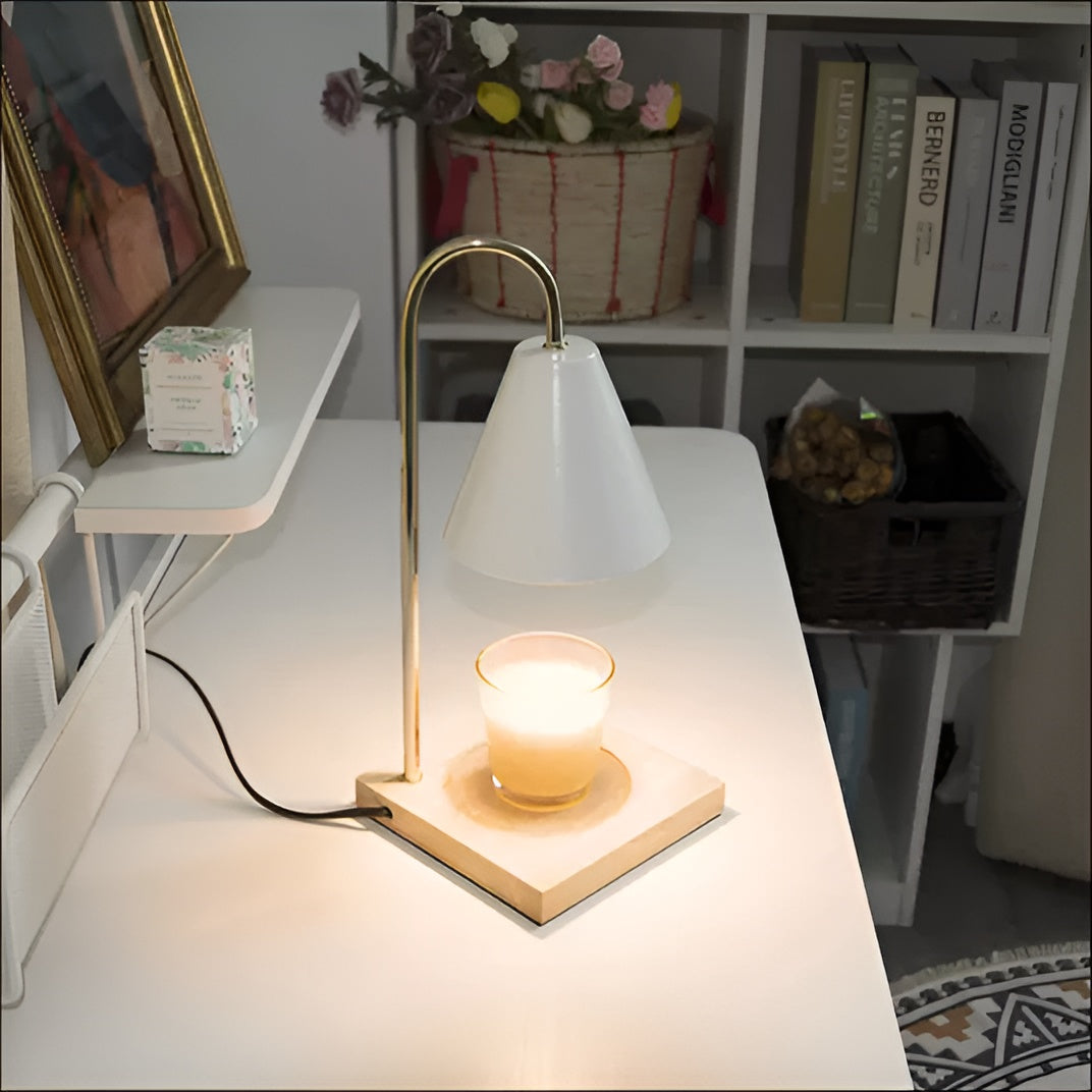 Davy | LuminaFlame - Cozy Flameless Candle Warmer Lamp