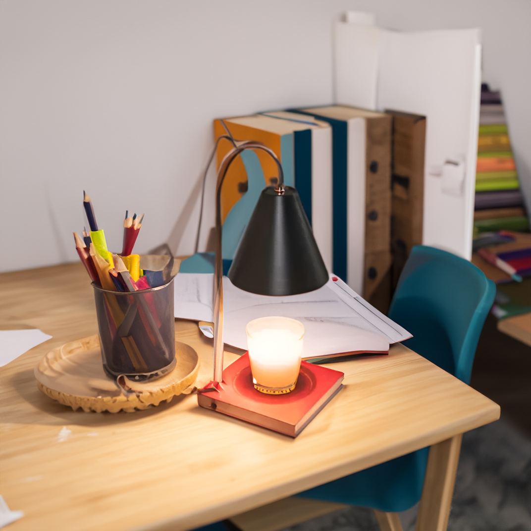 Davy | LuminaFlame - Cozy Flameless Candle Warmer Lamp