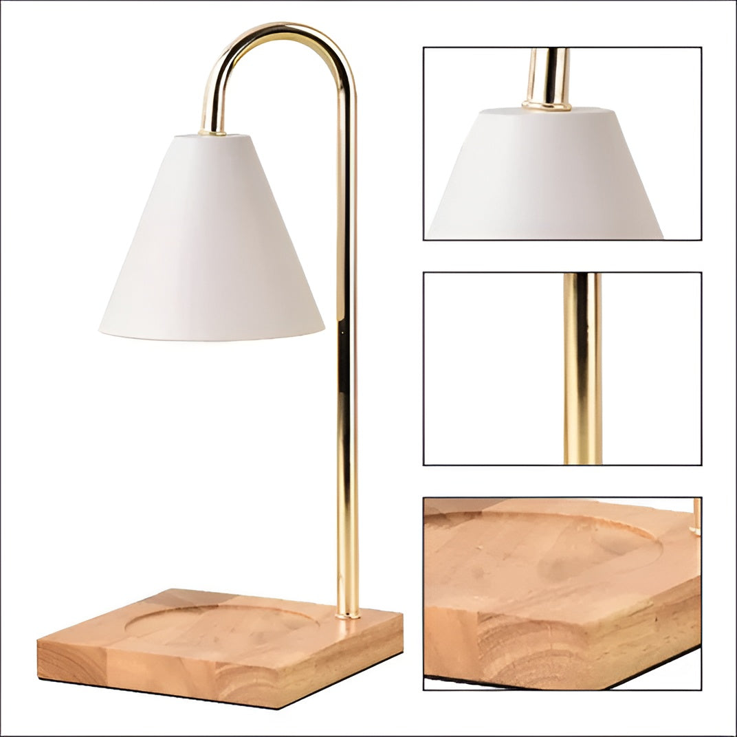 Davy | LuminaFlame - Cozy Flameless Candle Warmer Lamp