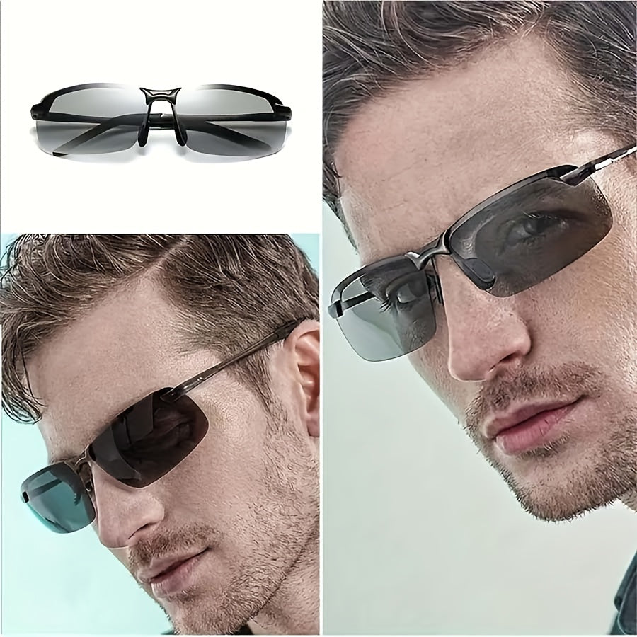 Davy | Luminexx Photochrome Sunglasses | Self-tinting & Stylish | For Day & Night | Elegant All-round Protection