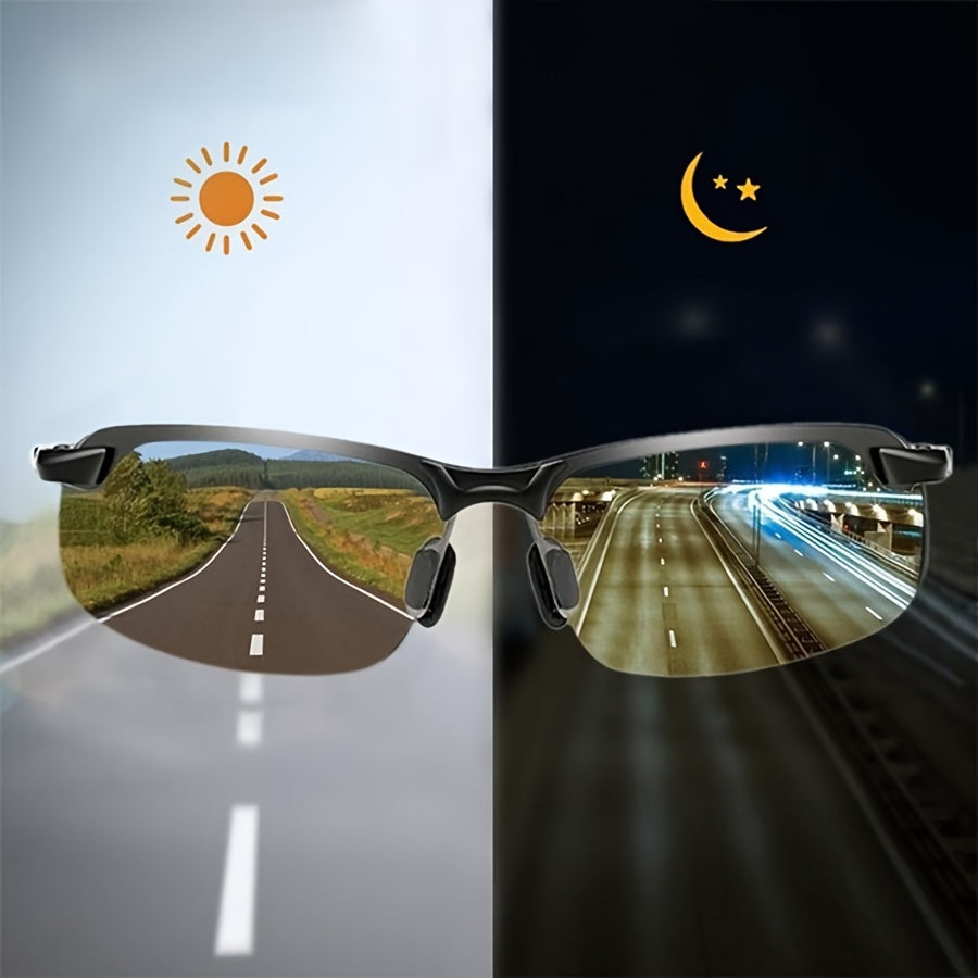 Davy | Luminexx Photochrome Sunglasses | Self-tinting & Stylish | For Day & Night | Elegant All-round Protection