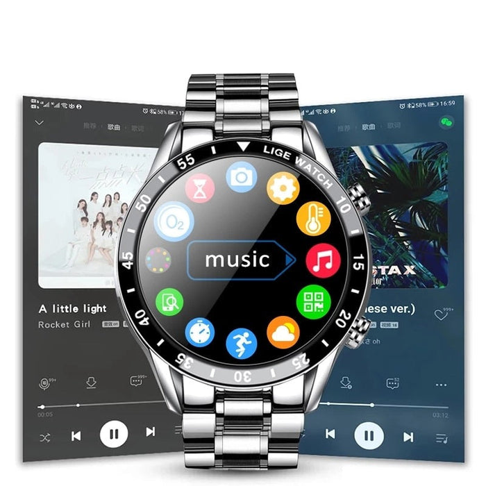 Davy | Luxury SmartWatch 4G – Elegant and Connected Style with Calling and Connectivity