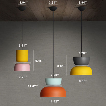Davy | Scandinavian Macaron Pendant Light | Modern LED