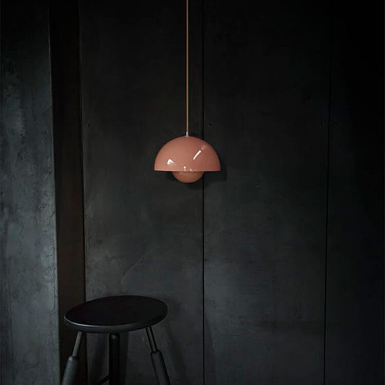 Davy | Dome Pendant Light | Nordic Hemisphere Style