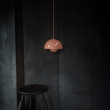 Davy | Dome Pendant Light | Nordic Hemisphere Style