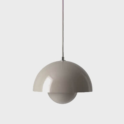 Davy | Dome Pendant Light | Nordic Hemisphere Style