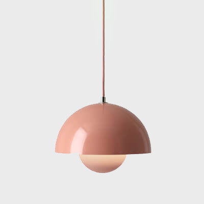 Davy | Dome Pendant Light | Nordic Hemisphere Style