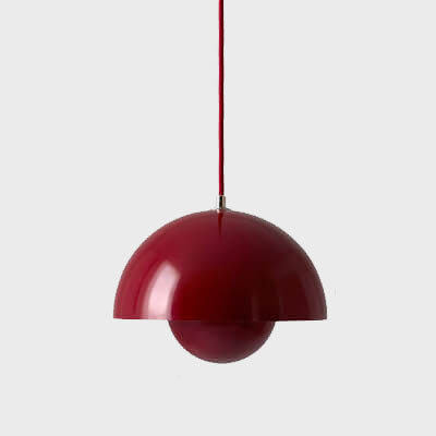 Davy | Dome Pendant Light | Nordic Hemisphere Style
