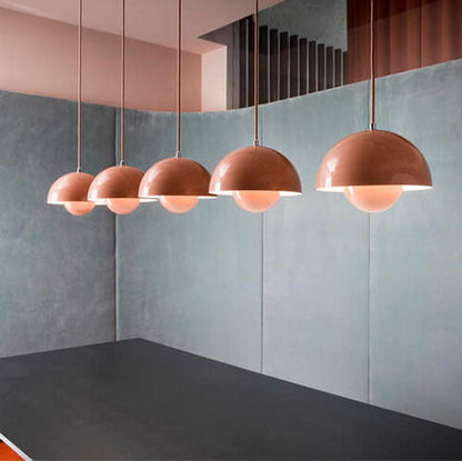 Davy | Dome Pendant Light | Nordic Hemisphere Style