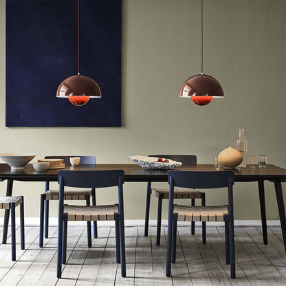 Davy | Dome Pendant Light | Nordic Hemisphere Style