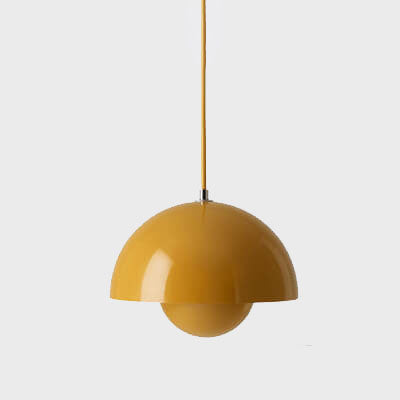 Davy | Dome Pendant Light | Nordic Hemisphere Style