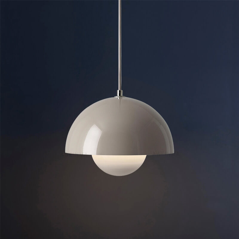 Davy | Dome Pendant Light | Nordic Hemisphere Style