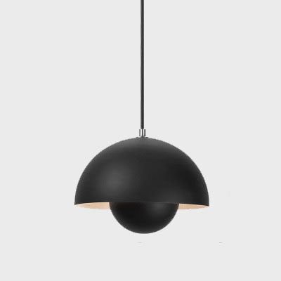 Davy | Dome Pendant Light | Nordic Hemisphere Style