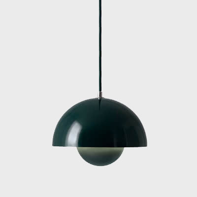 Davy | Dome Pendant Light | Nordic Hemisphere Style