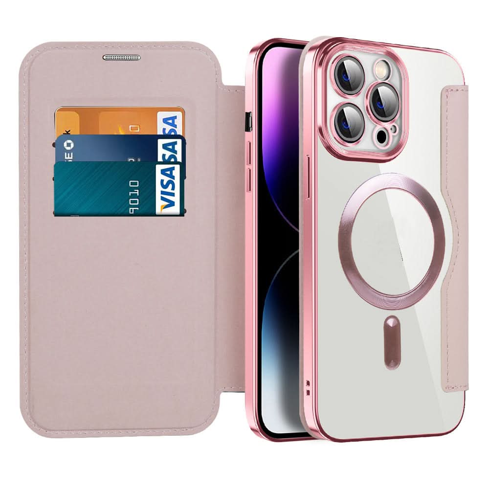 Davy | Magnetic Leather Flip Case iPhone 11–14 Series