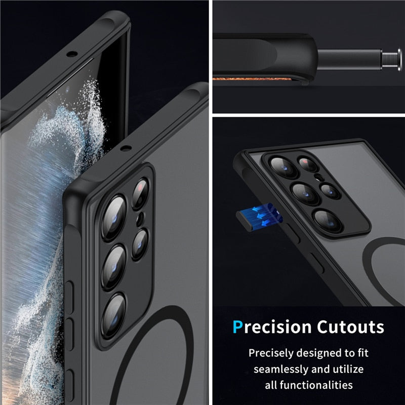 Davy Magnetic Shockproof Case for Samsung