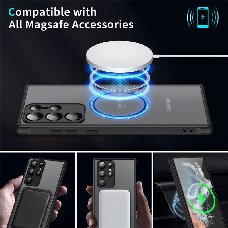 Davy Magnetic Shockproof Case for Samsung
