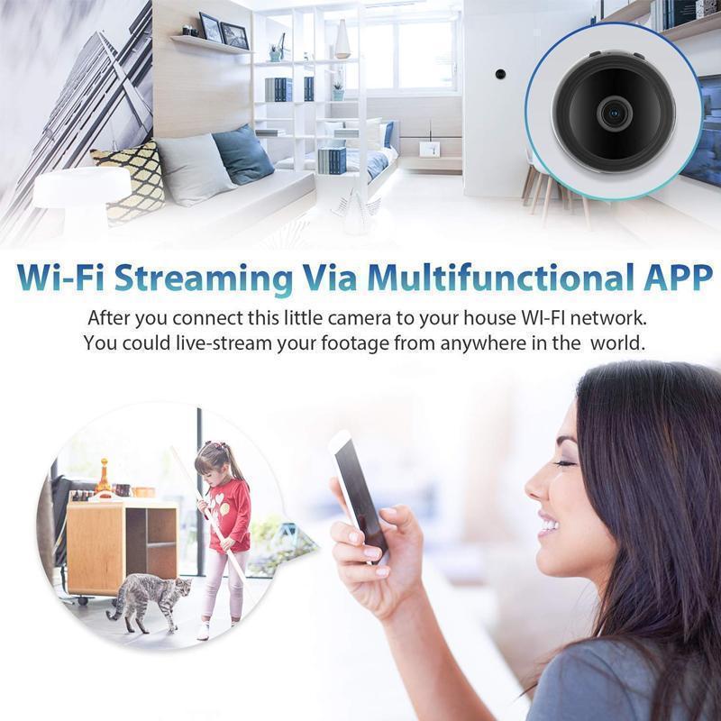 Davy | Compact WiFi Security Camera with Magnetic Mount