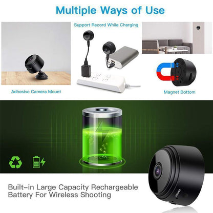 Davy | Compact WiFi Security Camera with Magnetic Mount