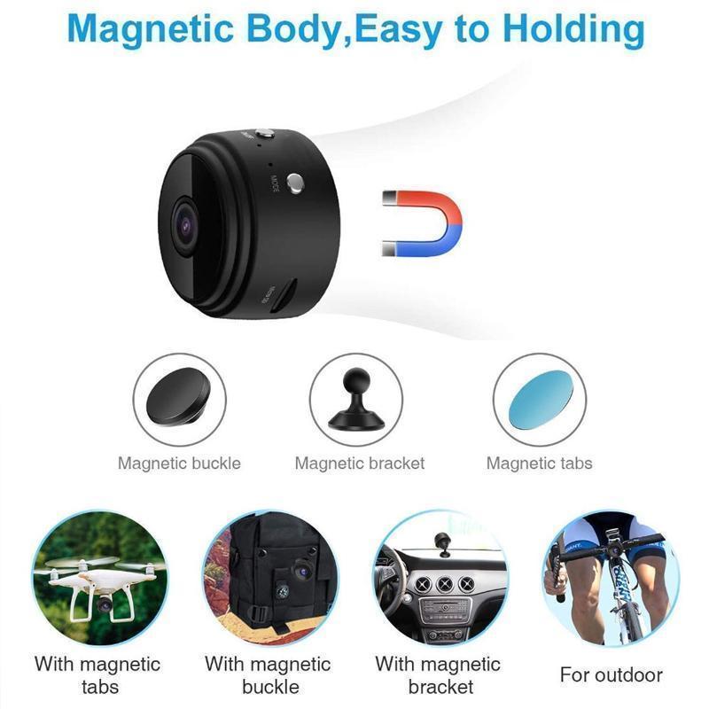 Davy | Compact WiFi Security Camera with Magnetic Mount