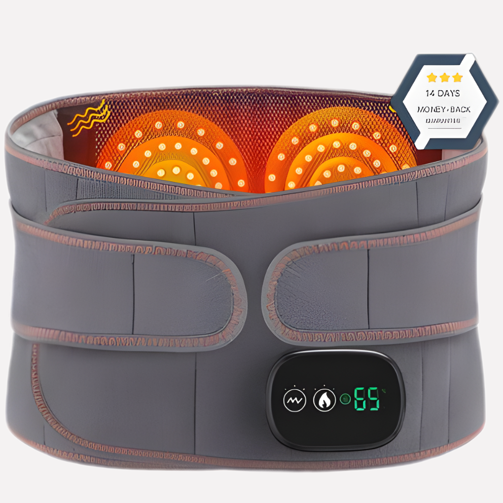 Davy | Massager with Red Light - Adjustable Heating Belt