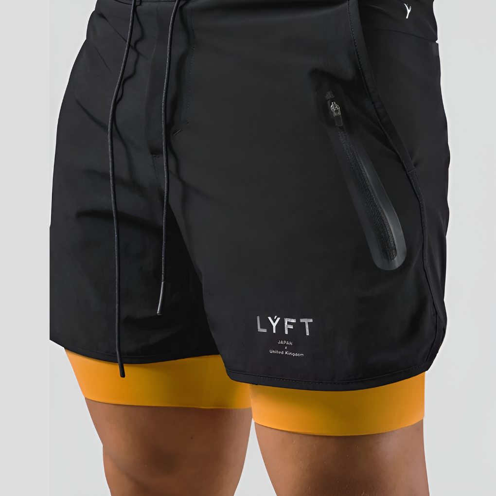Davy | Men's Performance 2-in-1 Running Shorts