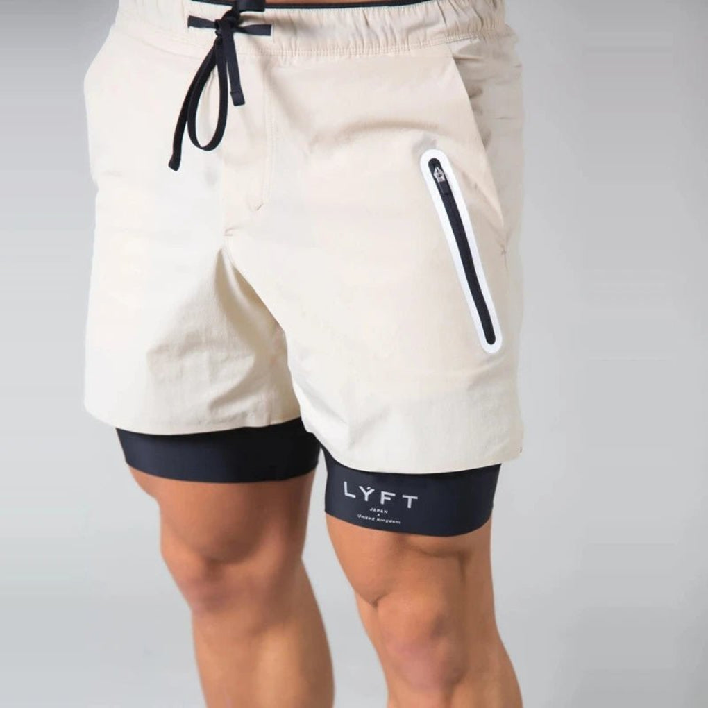 Davy | Men's Performance 2-in-1 Running Shorts