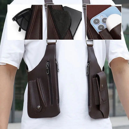 Davy | Men's Anti-Theft Shoulder Bag with Multiple Compartments
