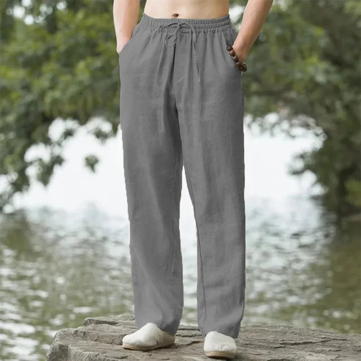 Davy | Men's Beach Pants Relaxed Fit Drawstring Trousers