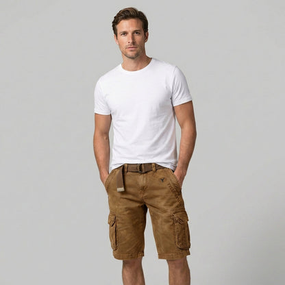Davy | Men's Practical Cargo Shorts with Multiple Pockets