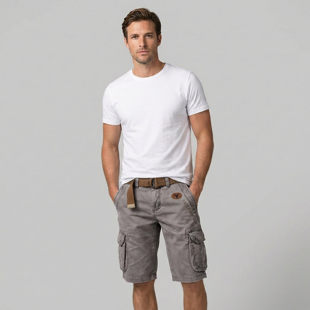 Davy | Men's Practical Cargo Shorts with Multiple Pockets