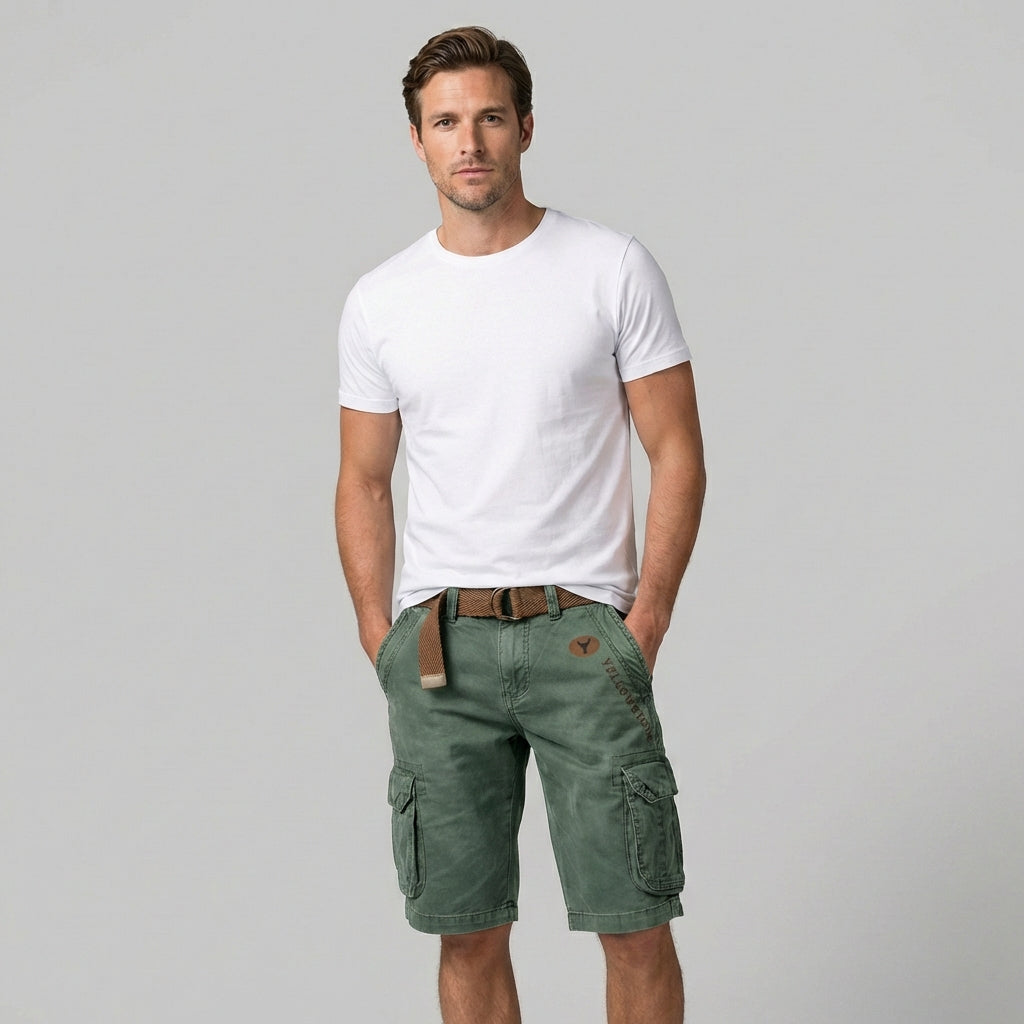 Davy | Men's Practical Cargo Shorts with Multiple Pockets