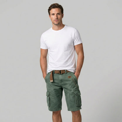Davy | Men's Practical Cargo Shorts with Multiple Pockets