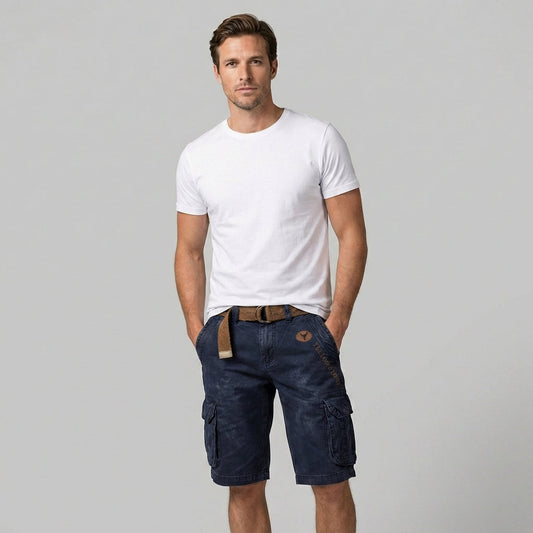 Davy | Men's Practical Cargo Shorts with Multiple Pockets
