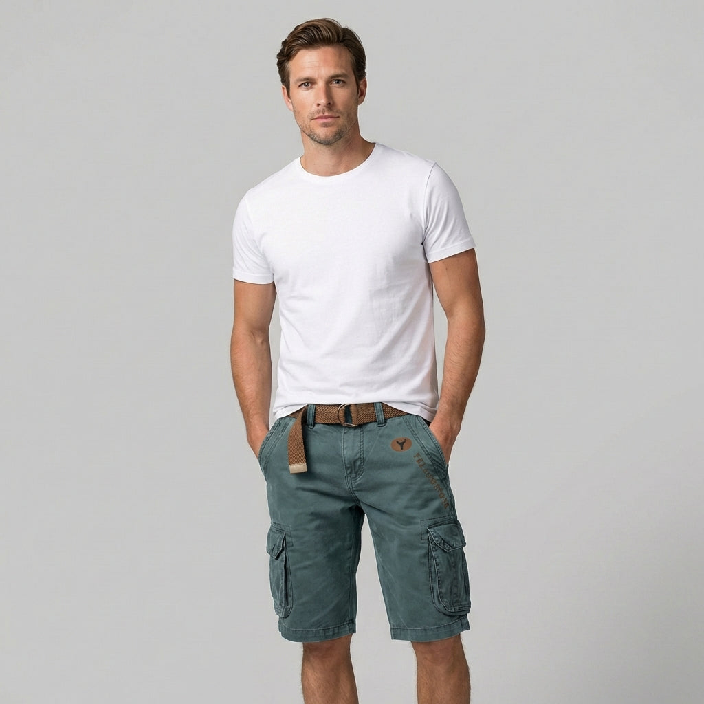 Davy | Men's Practical Cargo Shorts with Multiple Pockets