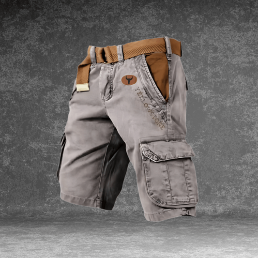 Durable Cargo Shorts with Multiple Pockets